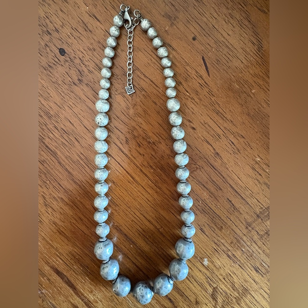 Silpada Atmospheric Necklace N1953 Sterling Silver Beaded Necklace